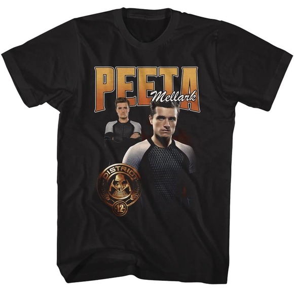 The Hunger Games Peeta Mellark Retro Style Shirt - Picture 1 of 4